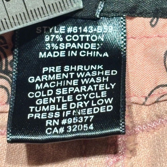 Sanctuary Women's Rust Wide Leg Jeans corduroy size W 25 - Picture 5 of 8